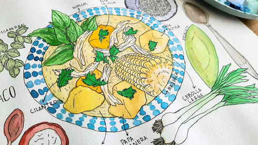 El ajiaco bogotano es un plato típico con mucha tradición