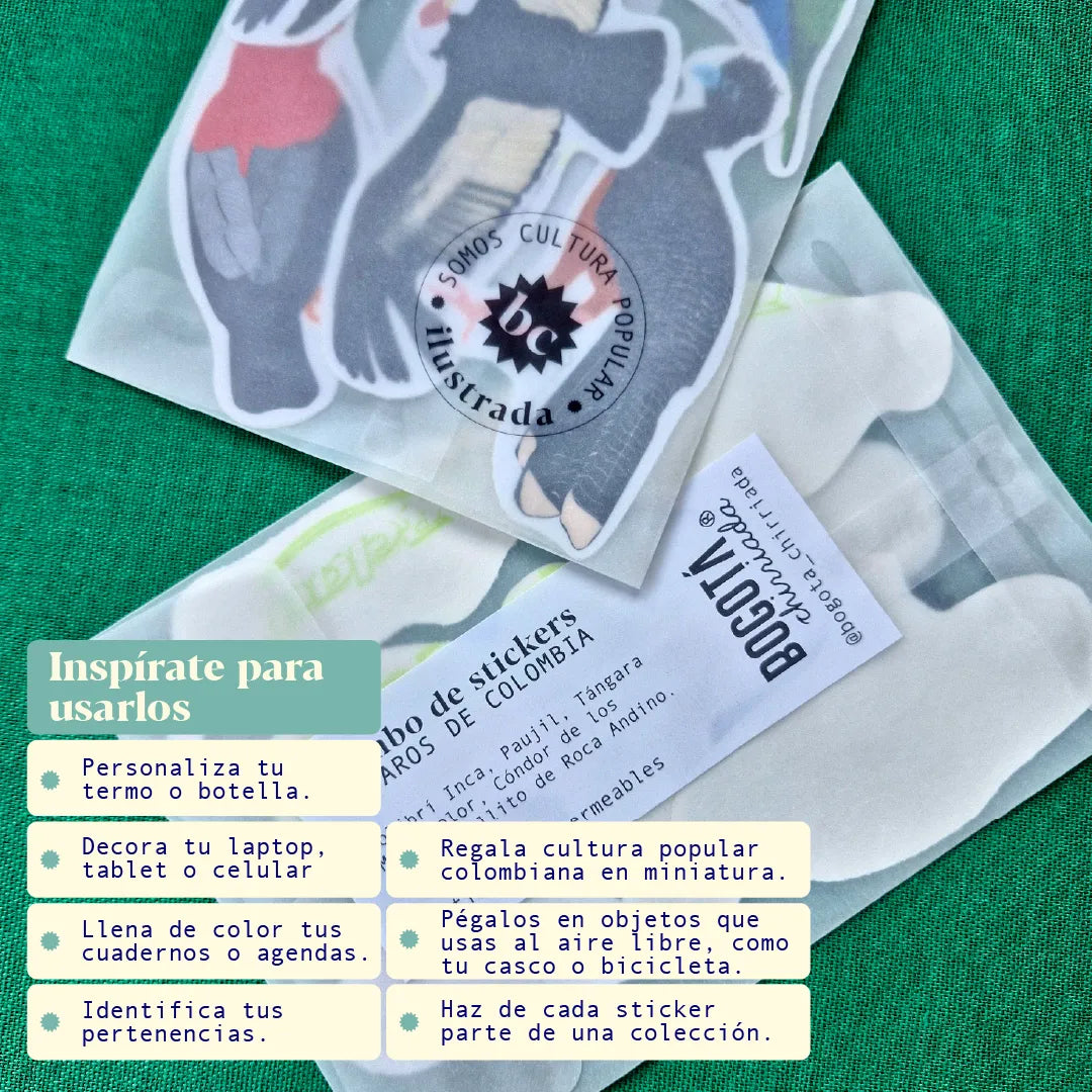 Paquete de Stickers de Mariposas