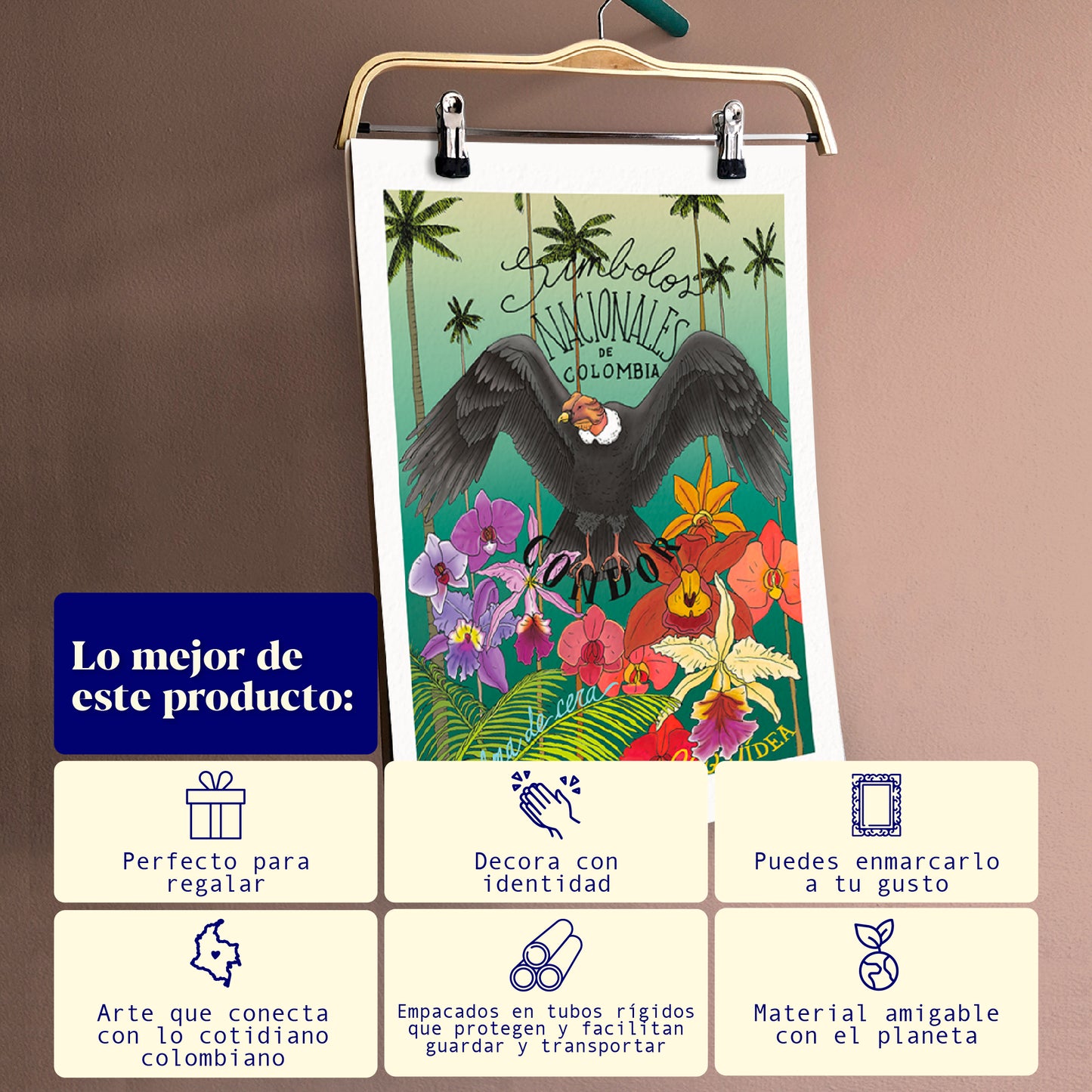 Afiche/Cuadro El Eje Cafetero