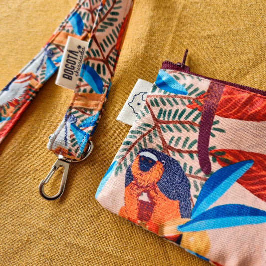 Combo de monedero más llavero