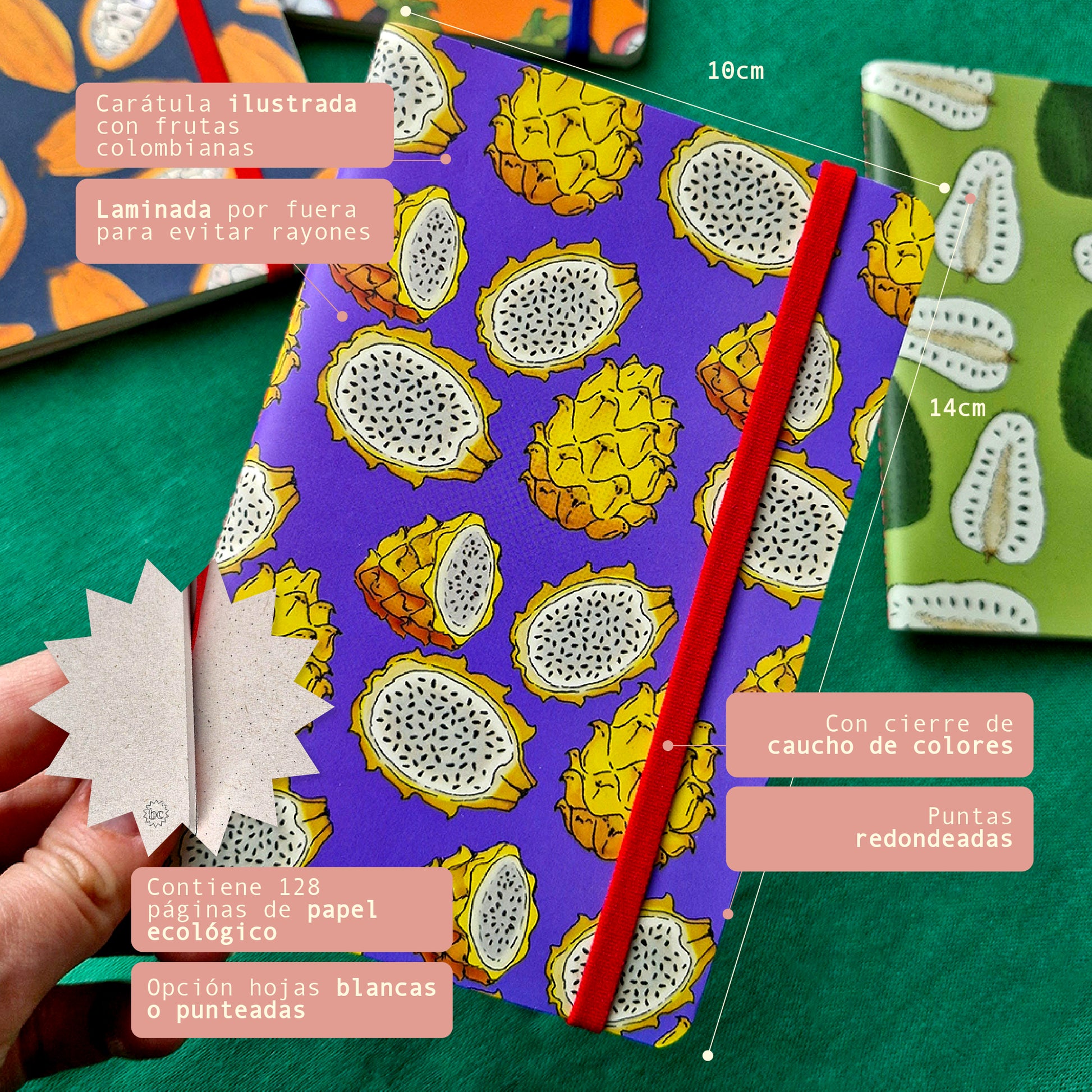 Características de las libretas