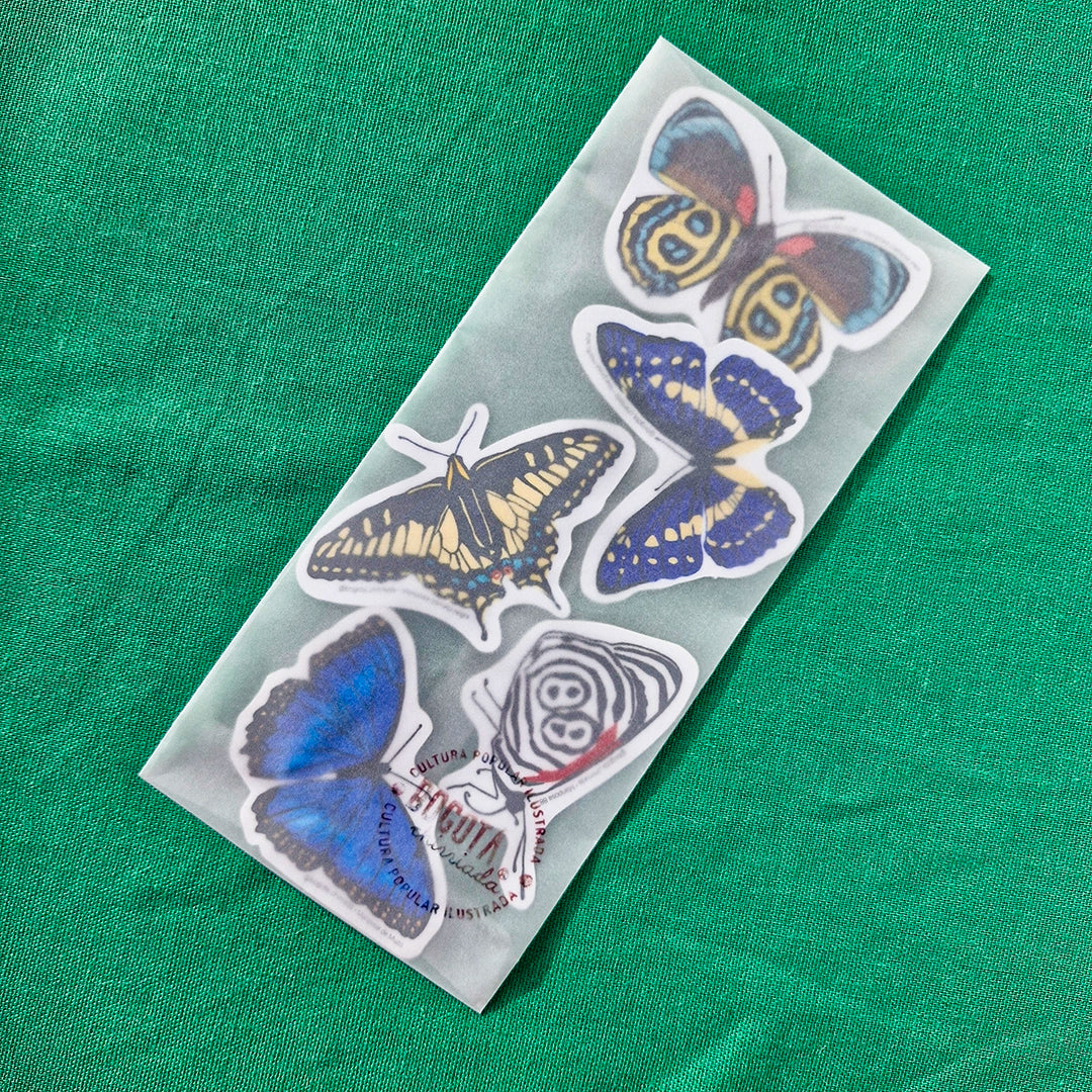 Paquete de Stickers de Mariposas