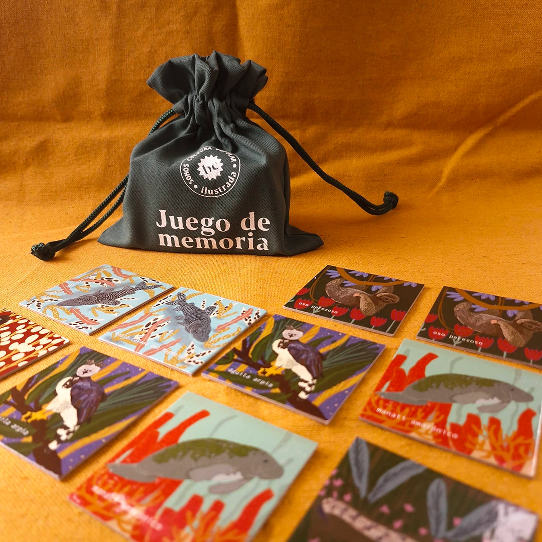 Juego de memoria de animales – Edición Solidaria