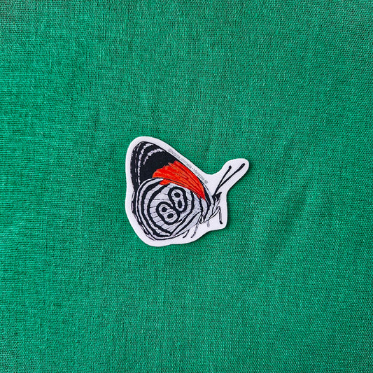 Sticker Mariposa Ochenta y Ocho