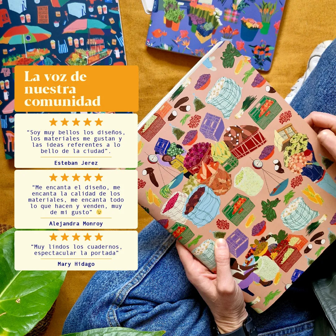 Cuaderno de Carritos Ambulantes de Colombia