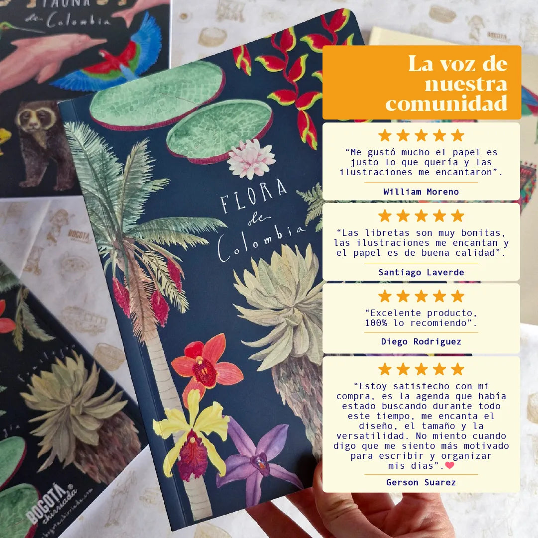 Dos cuadernos fauna y/o flora
