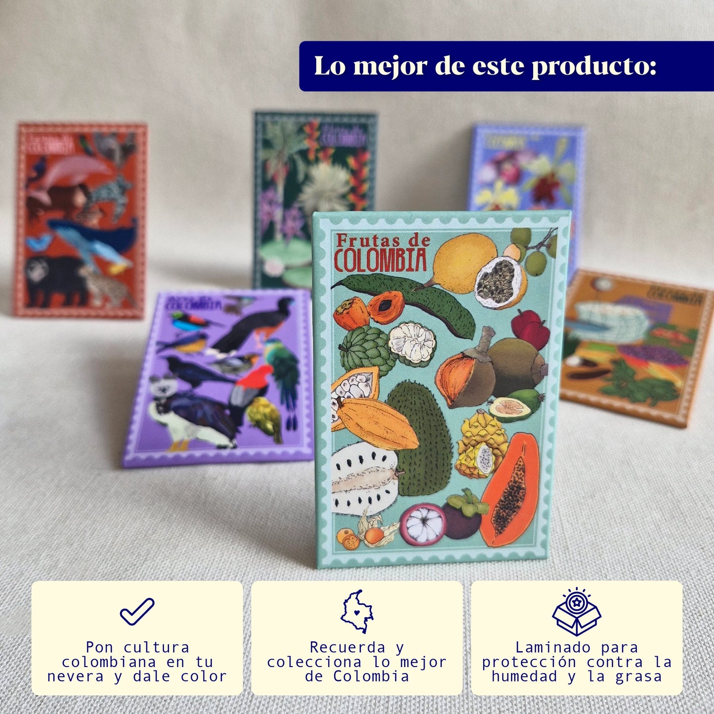 Imán Orquídeas de Colombia