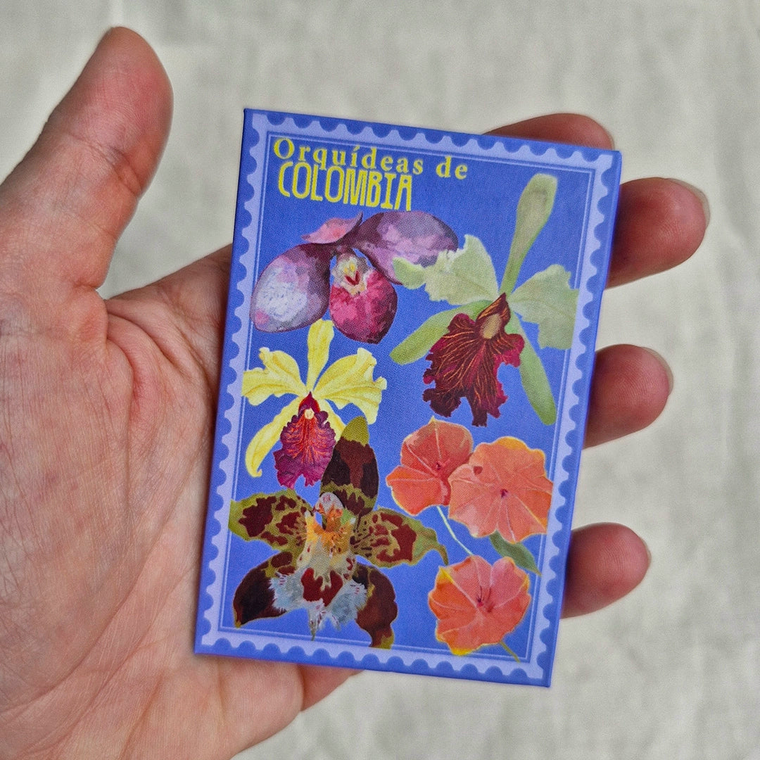 Imán Orquídeas de Colombia