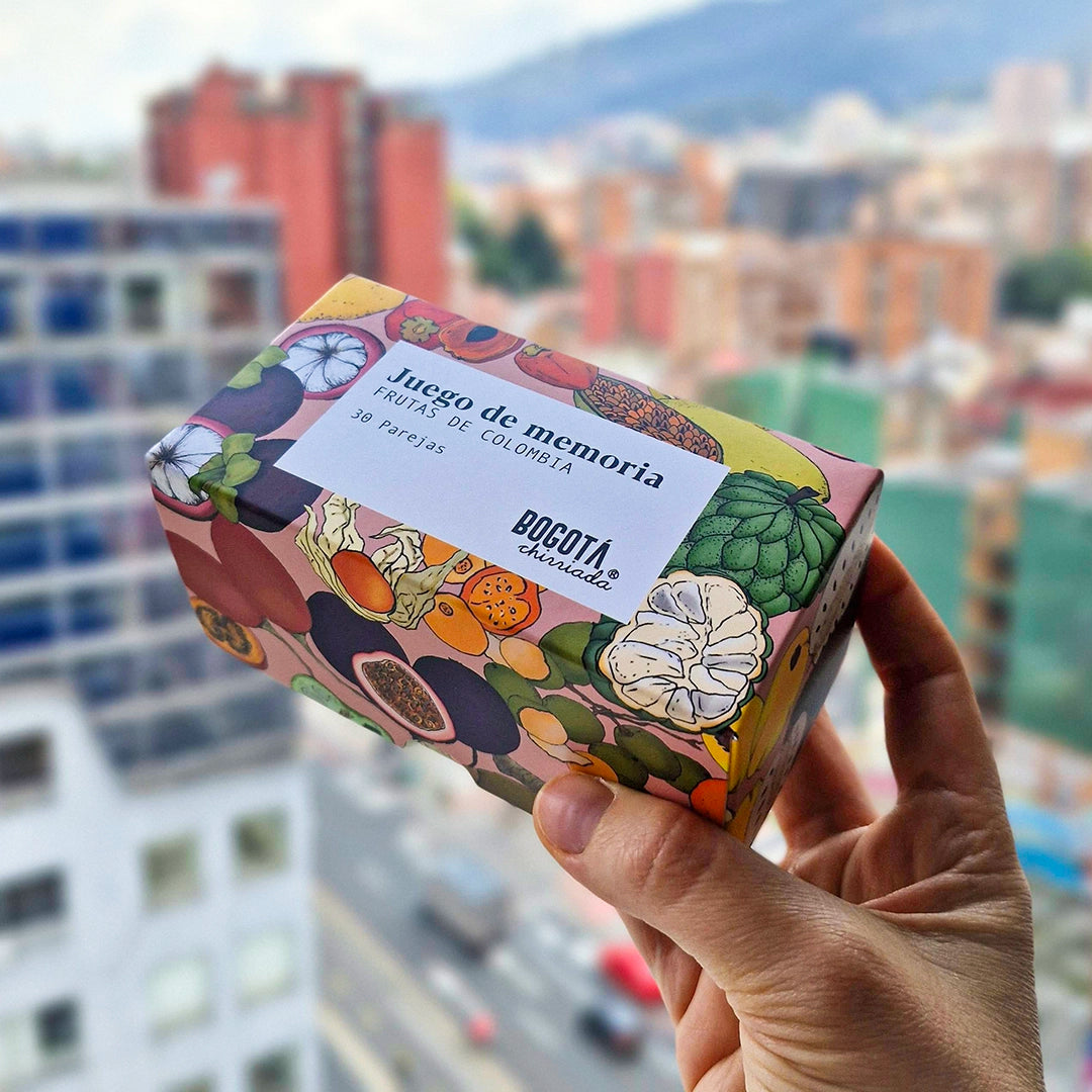 Juego de memoria de Frutas de Colombia