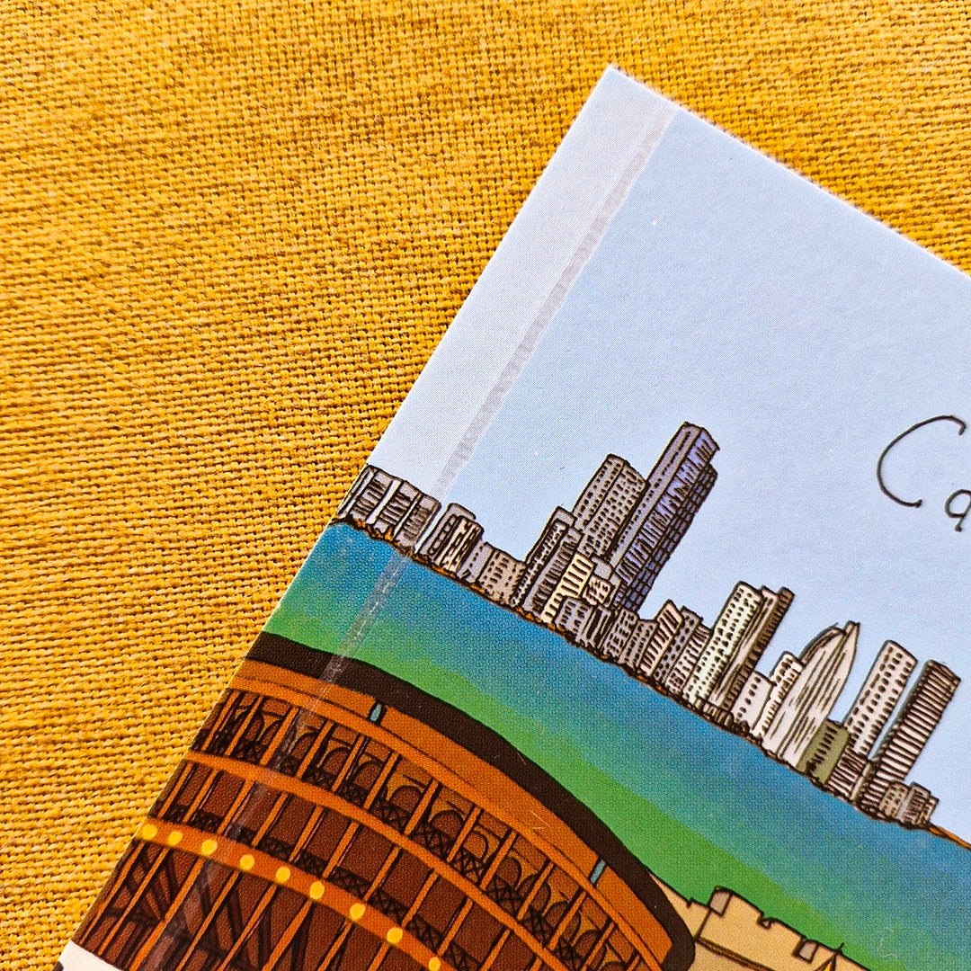Combo de diez postales con defectos