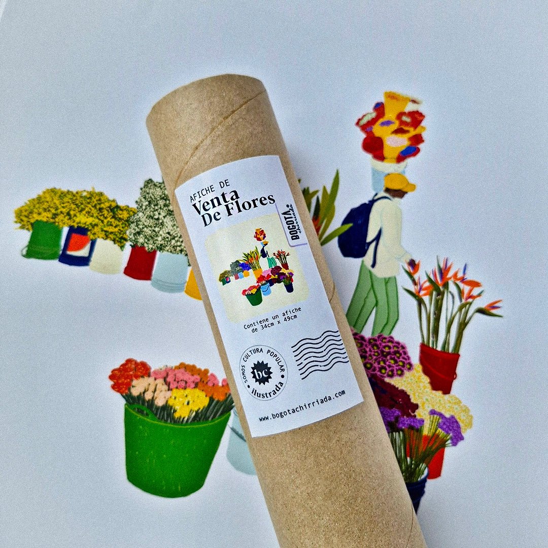 Afiche/Cuadro Venta de Flores