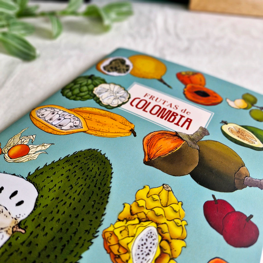 Cuaderno mediano de Frutas de Colombia