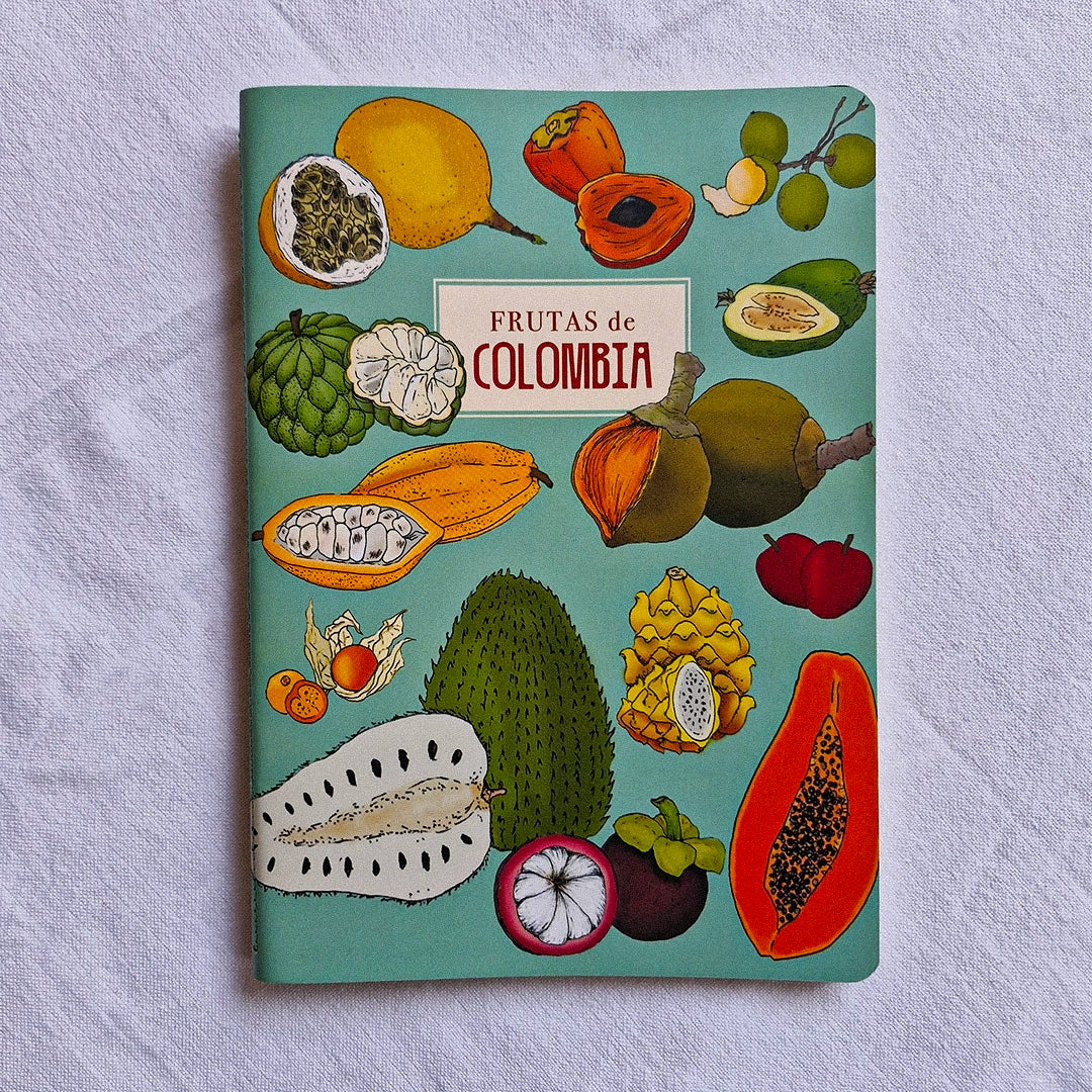 Cuaderno mediano de Frutas de Colombia