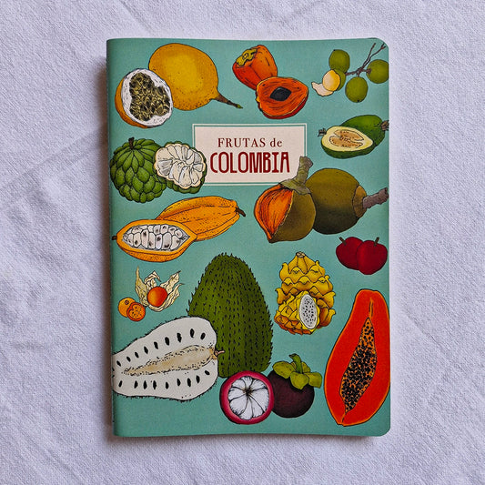 Cuaderno mediano de Frutas de Colombia