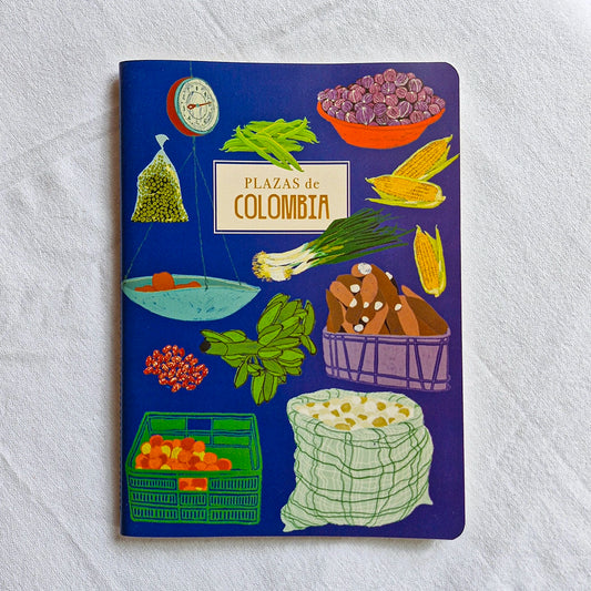 Cuaderno mediano de Plazas de Mercado de Colombia