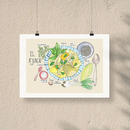 Afiche/Cuadro El Ajiaco