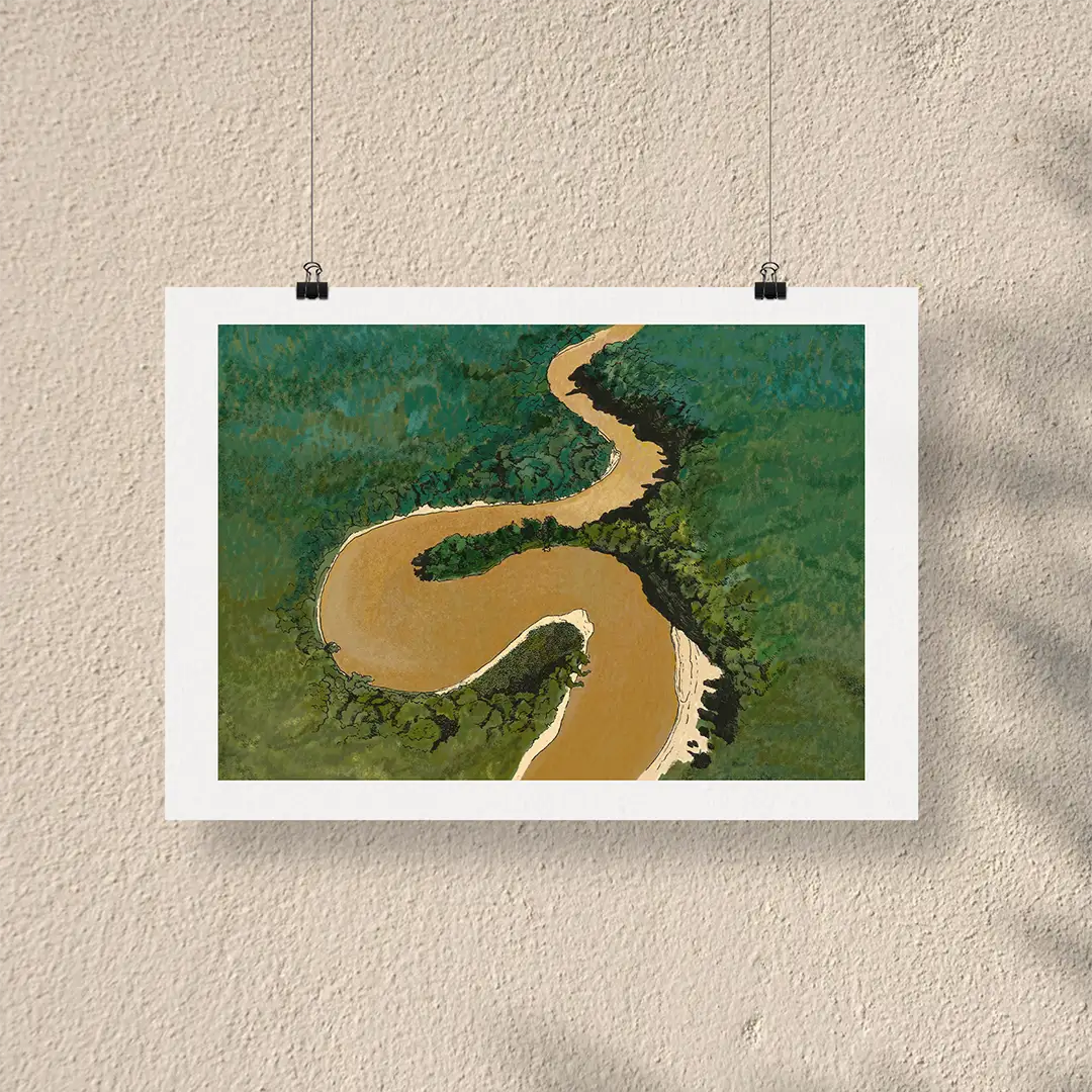 Afiche/Cuadro Parque Nacional Natural Amacayacu