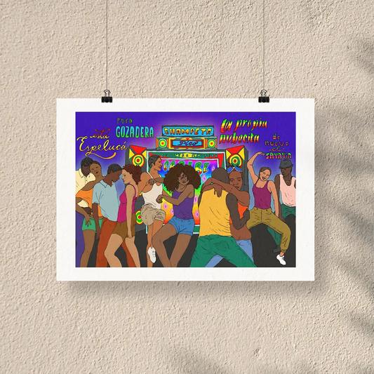 Afiche/Cuadro Champeta