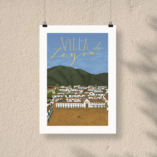 Afiche/Cuadro Villa de Leyva