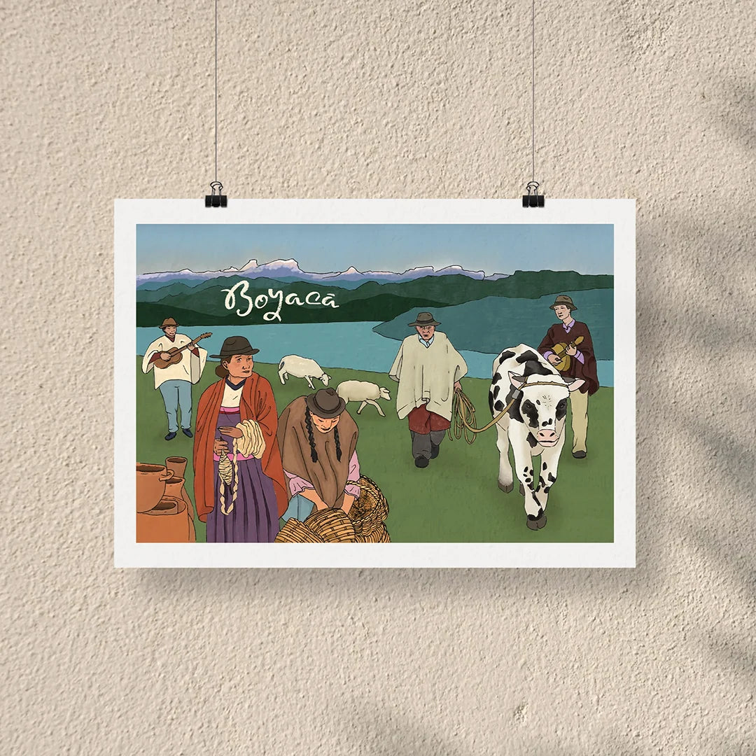 Afiche / Cuadro de Boyacá