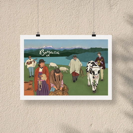 Afiche / Cuadro de Boyacá
