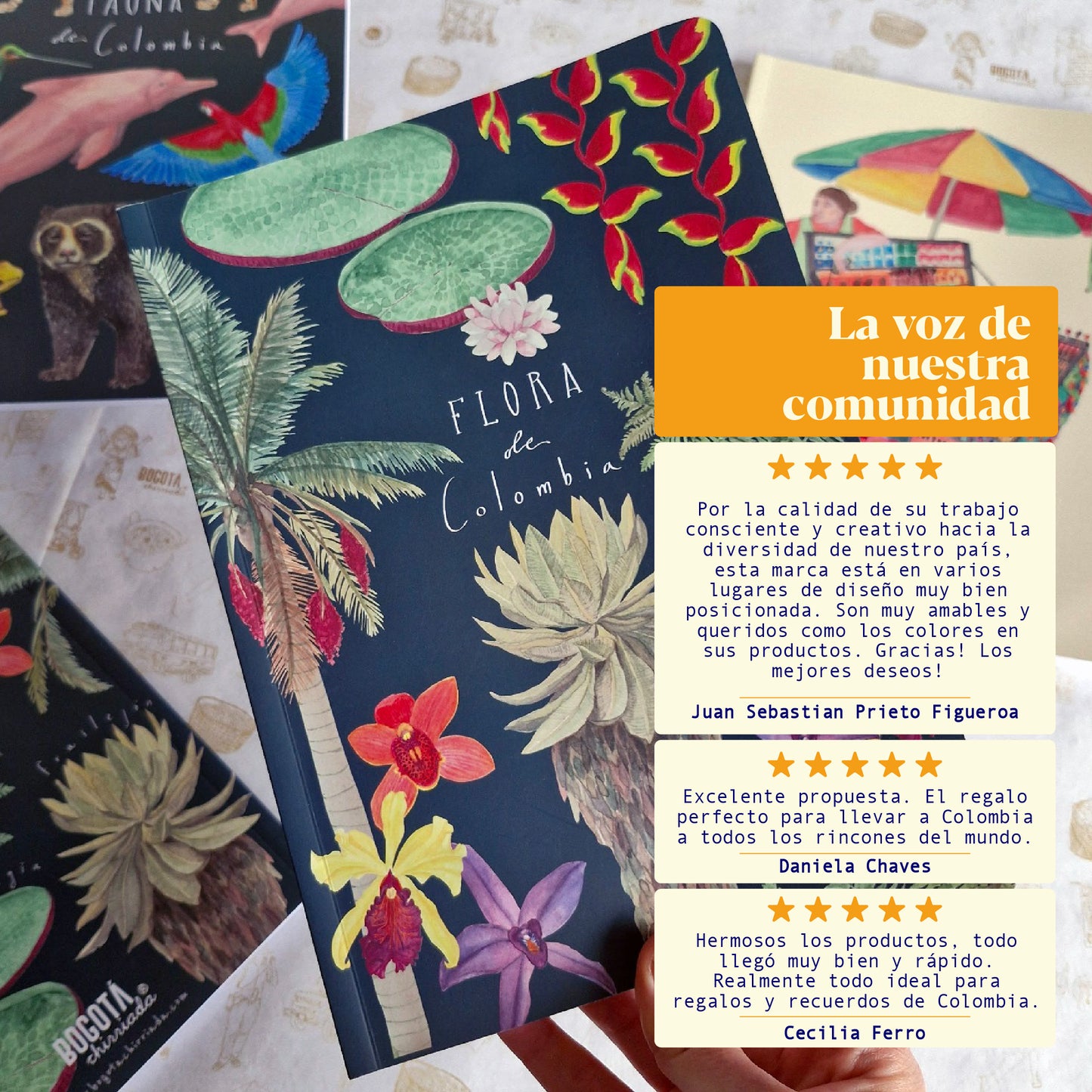 Dos cuadernos fauna y flora