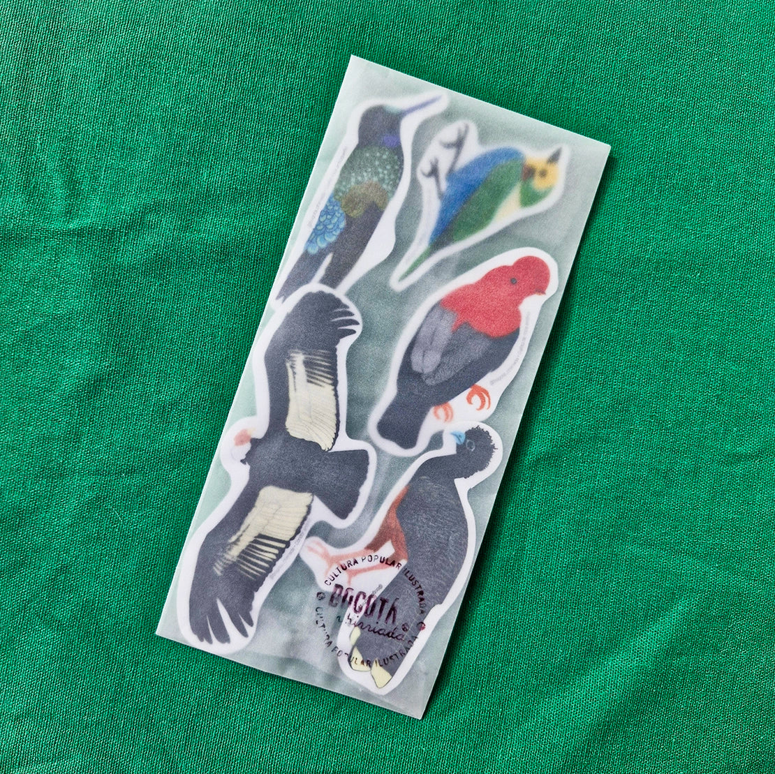 Paquete de Stickers de Pájaros