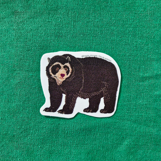 Sticker Oso de anteojos