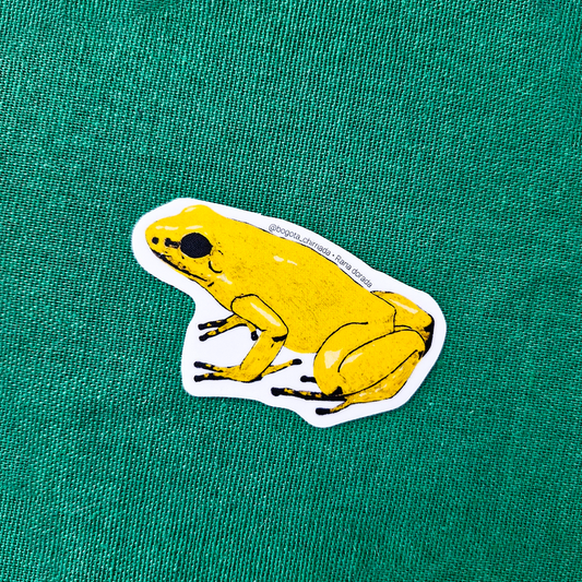 Sticker Rana Dorada